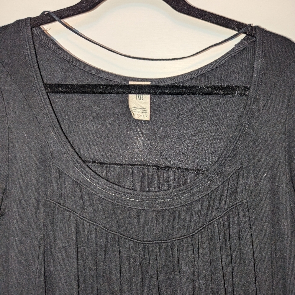 We The Free black long sleeve top. Women's size small. - Picture 2 of 5